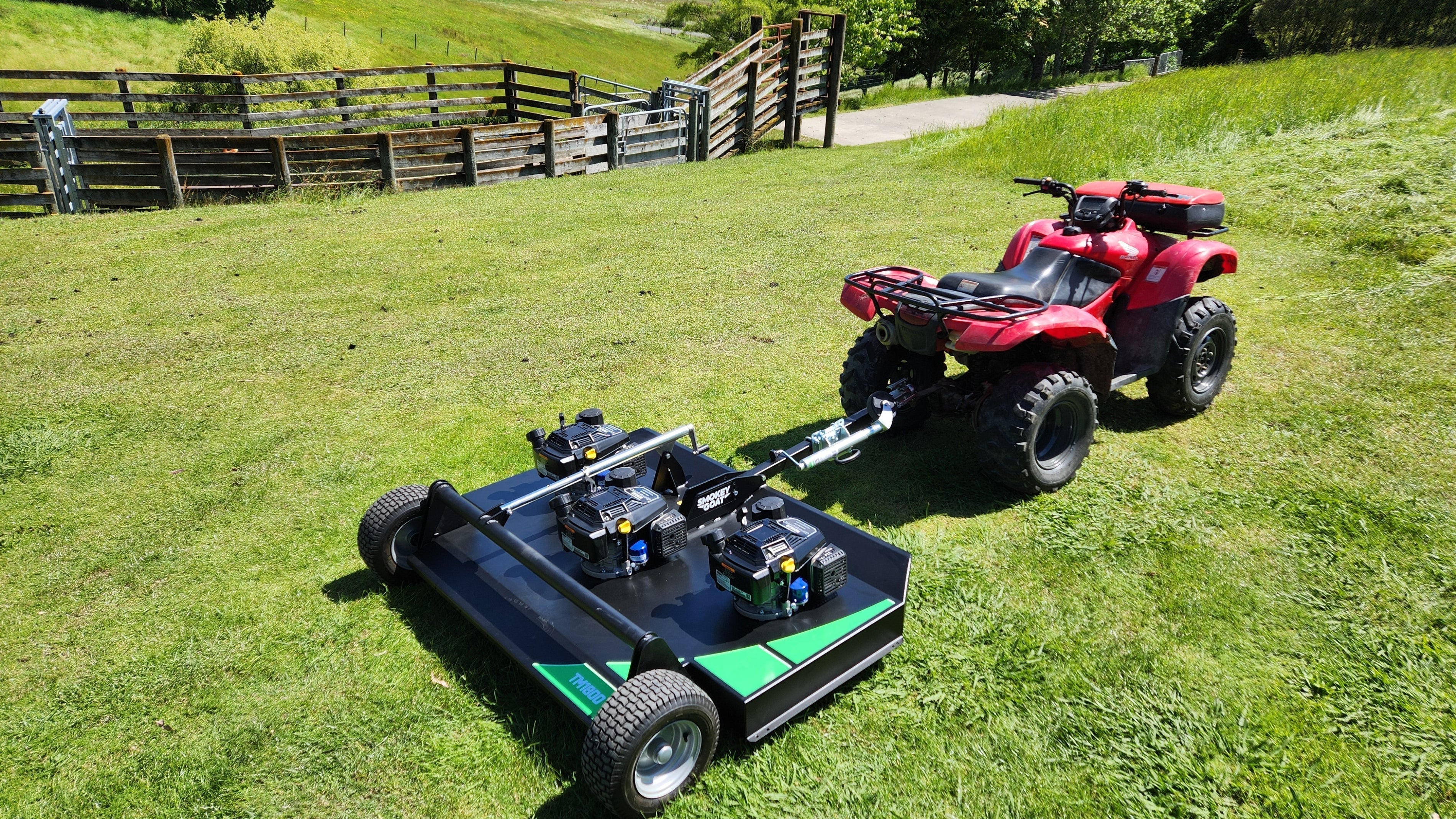 WHY A SMOKEY GOAT MOWER IS BETTER THAN A RIDE-ON MOWER FOR PADDOCKS