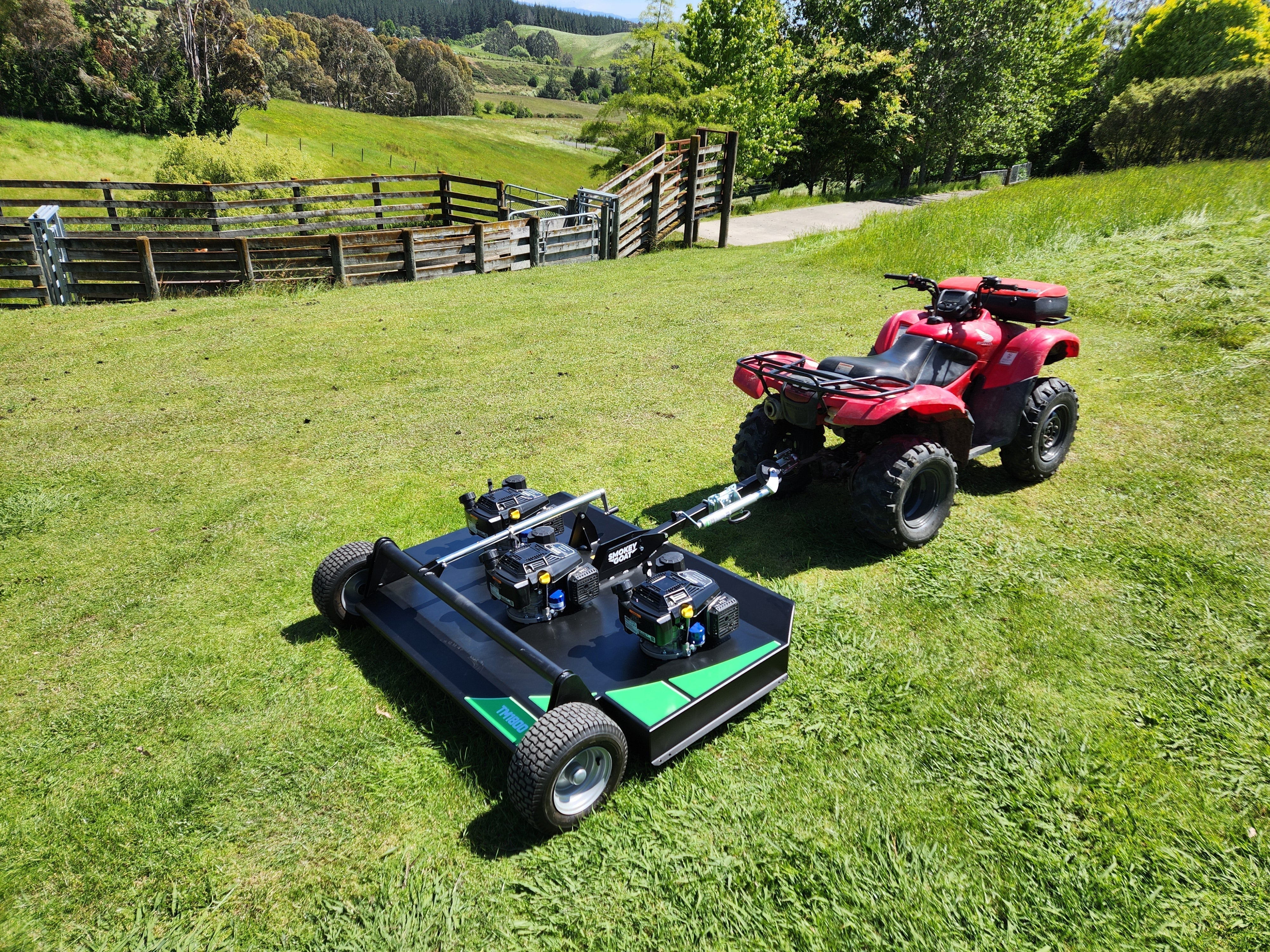 WHY A SMOKEY GOAT MOWER IS BETTER THAN A RIDE-ON MOWER FOR PADDOCKS