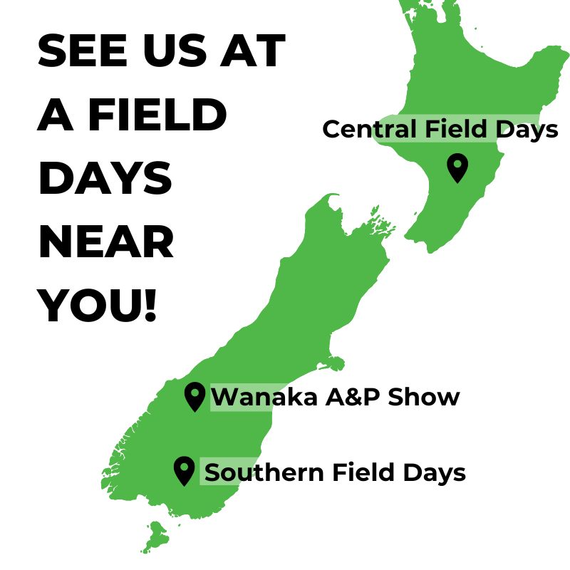 See us at a Field Days Event Near You, this February & March!