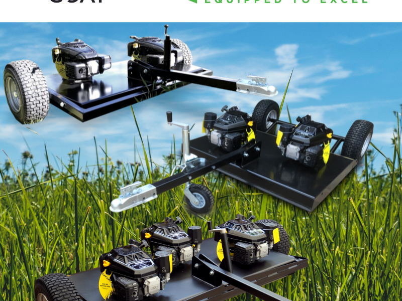 NEW PRODUCT - Smokey Goat Topper Mowers!