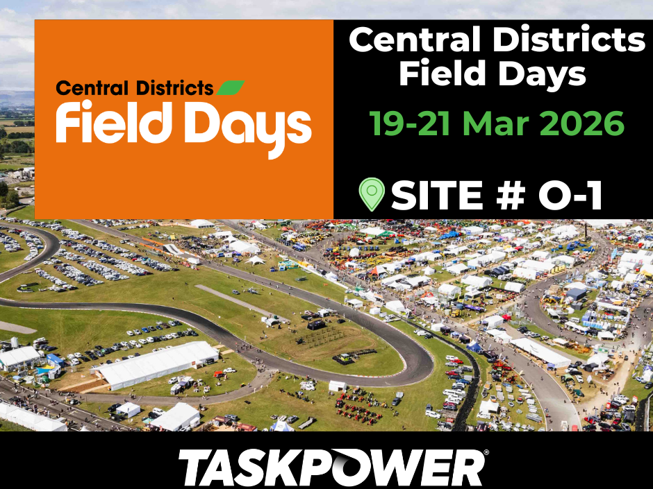Taskpower at Central Districts Field Days!