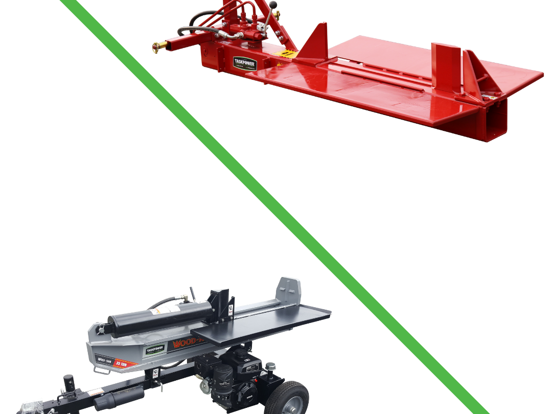 Tractor Powered Log Splitters vs Motorised Log Splitters