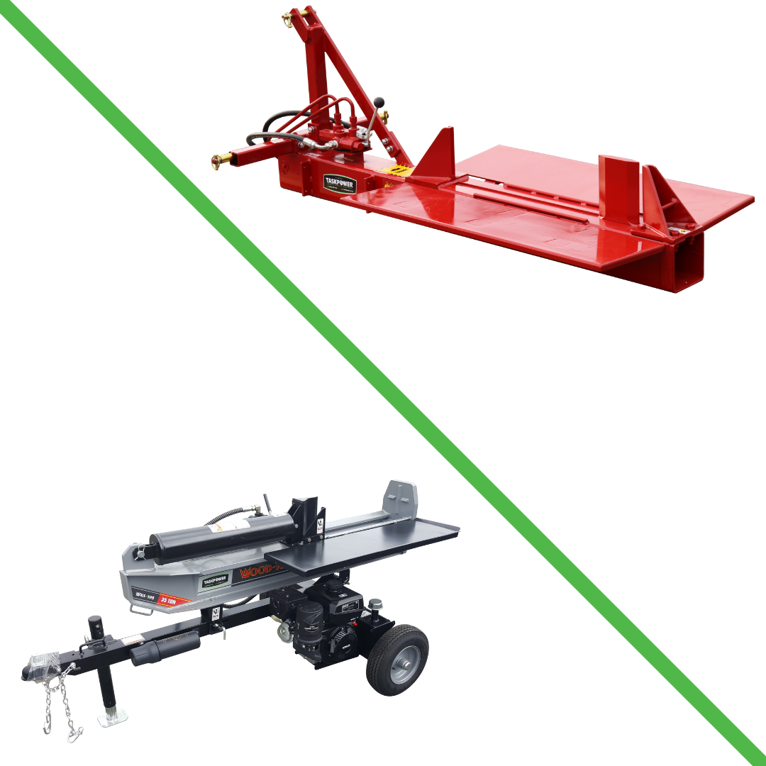 Tractor Powered Log Splitters vs Motorised Log Splitters