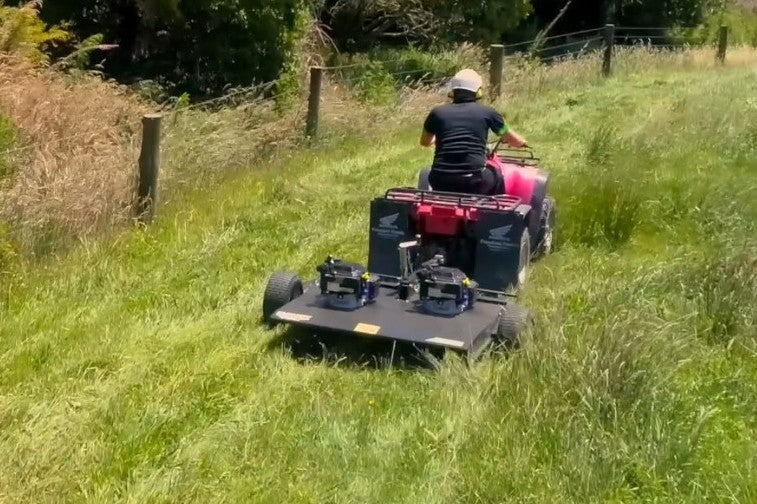 Smokey Goat Topper Mowers