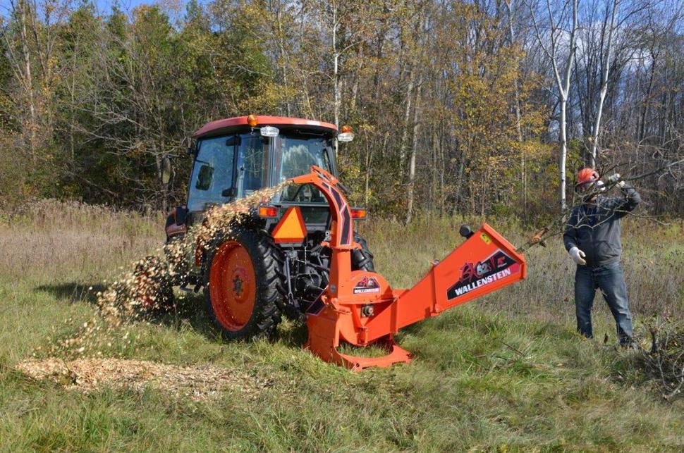Tractor Powered Wood Chippers