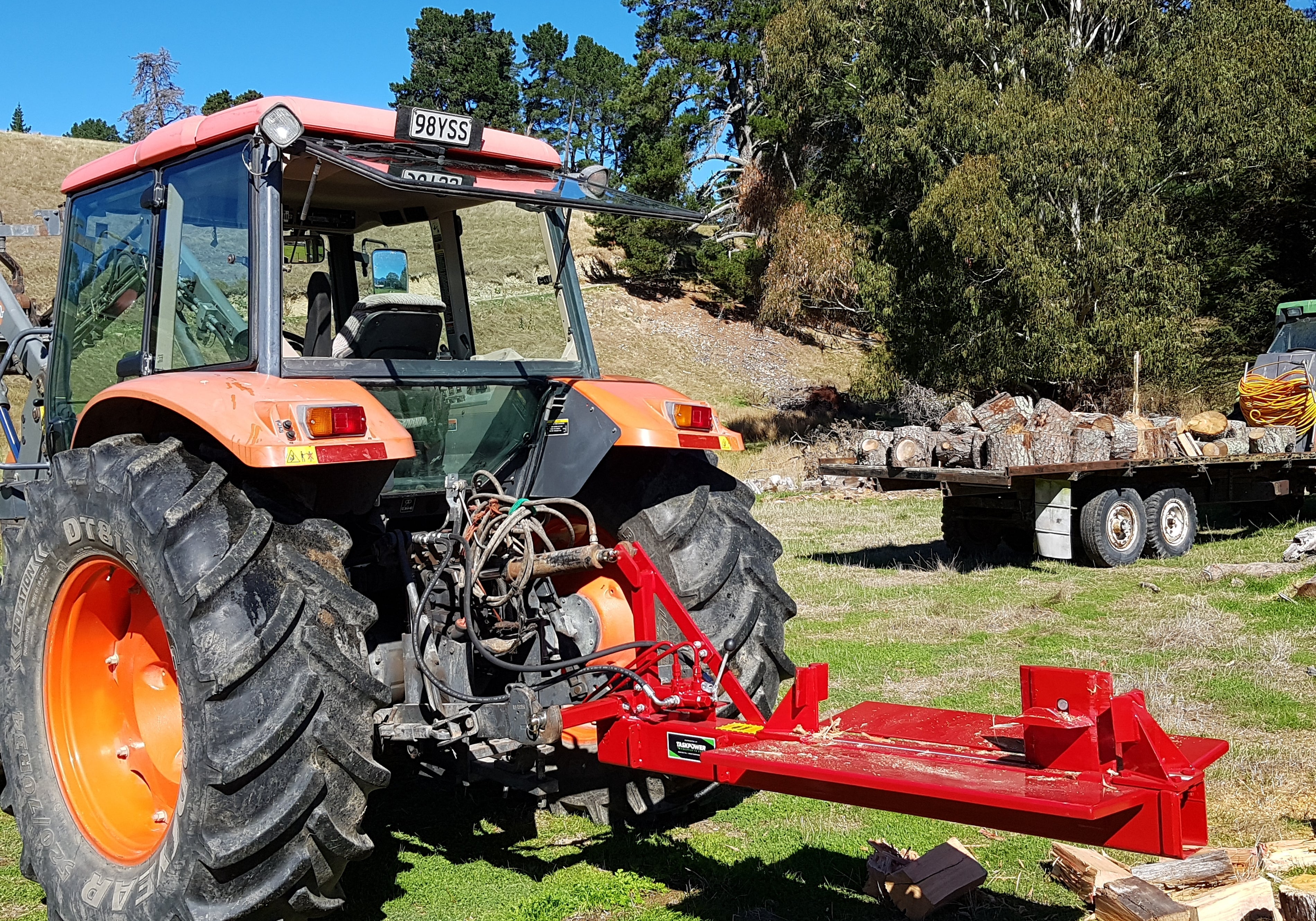 Tractor Powered Log Splitters