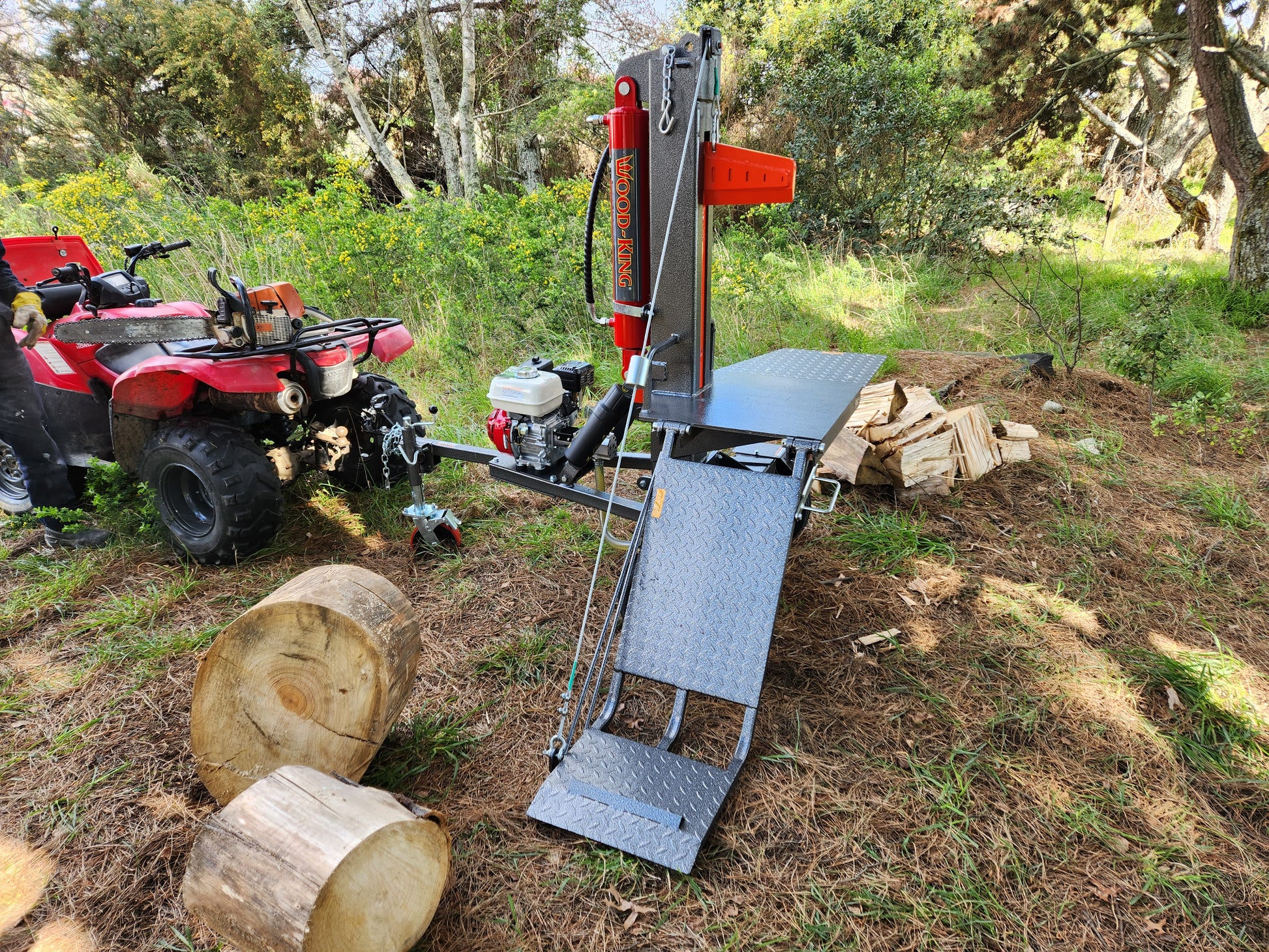 Liberator 32T Vertical Log Splitter with Lifter UNASSEMBLED