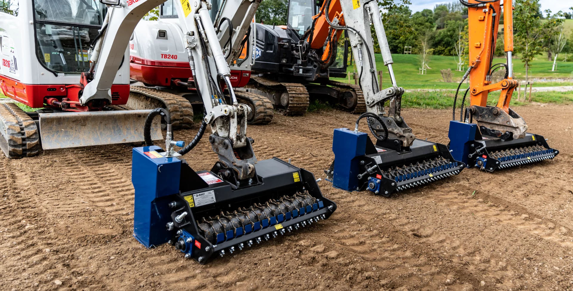 G-Rake GR120 Landscape Rake - ON SALE