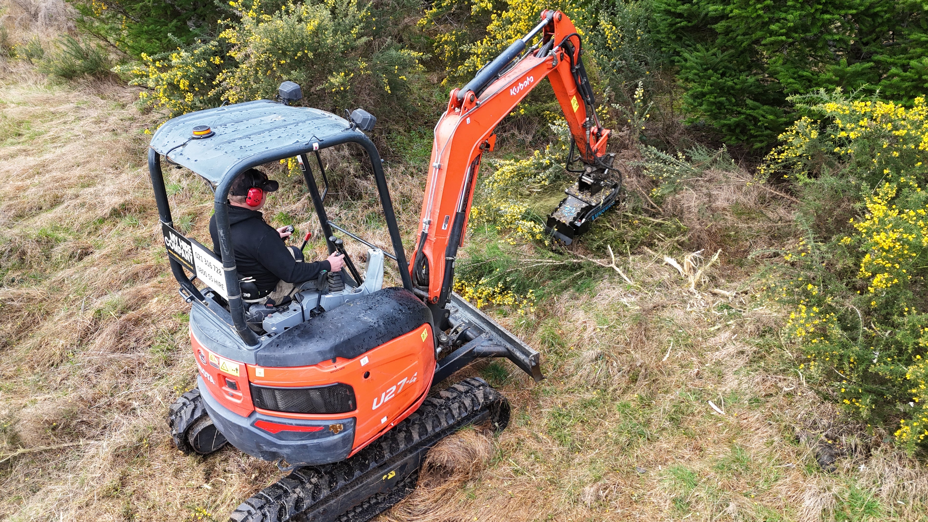 FEMAC T3US DFD Fixed Tooth Mulcher for 2.5T + Excavators