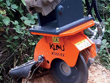 Klou KSG Excavator Stump Grinder