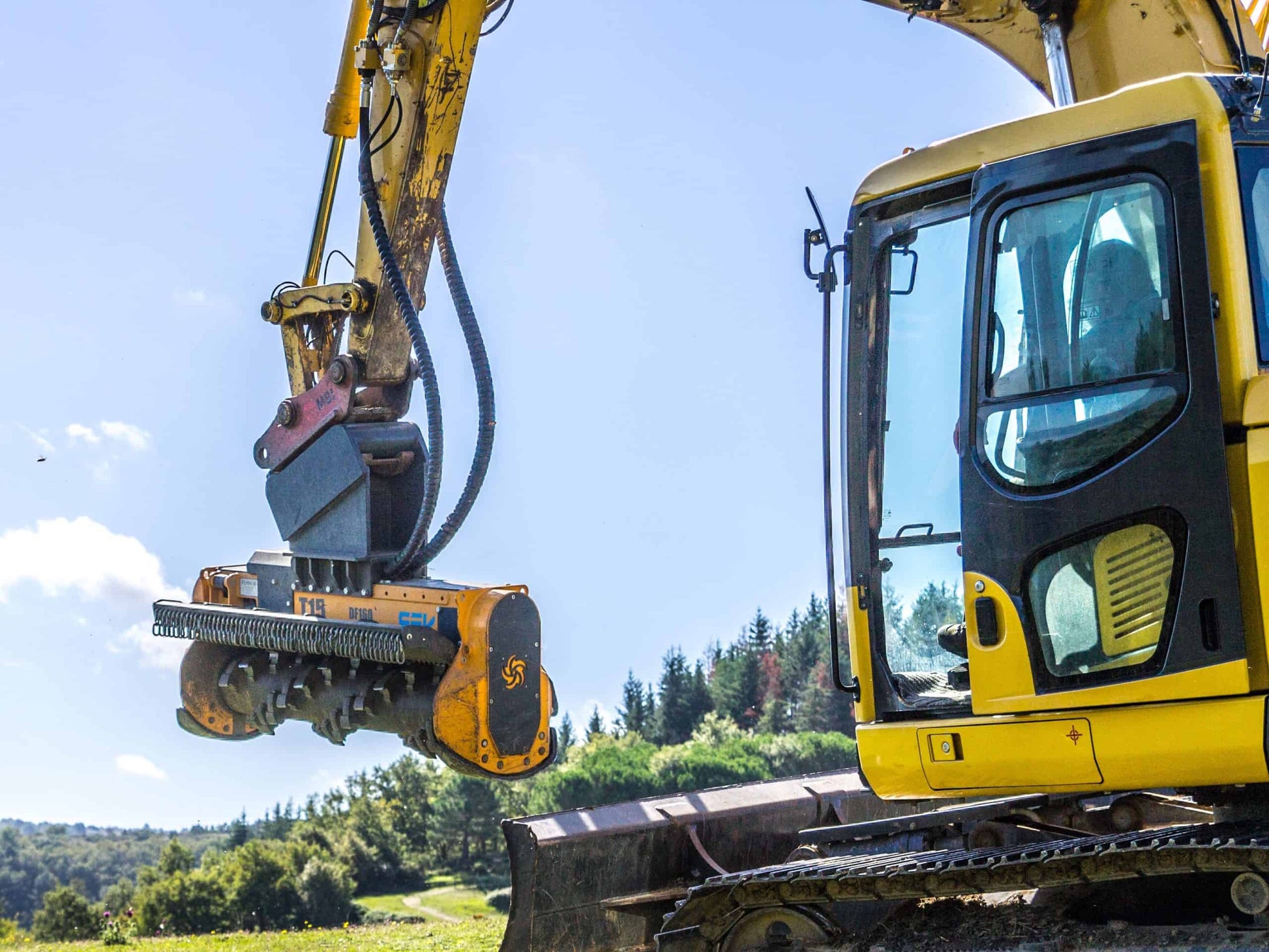 FEMAC T15 Series Mulchers for excavator 10-25T