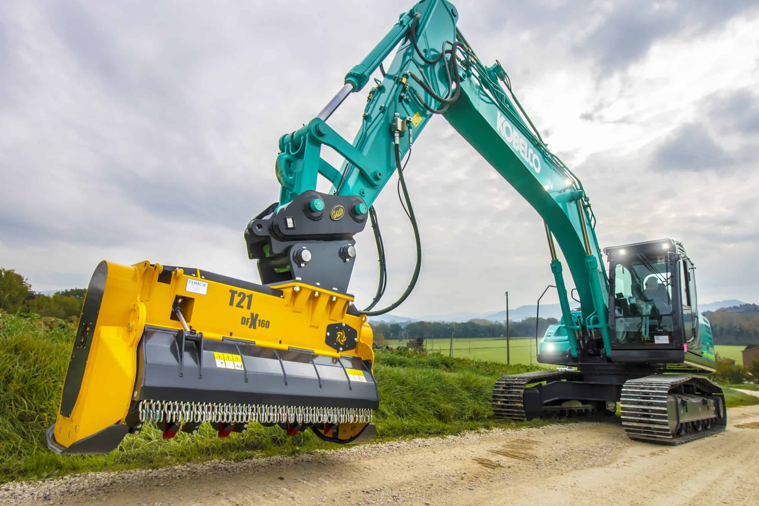 FEMAC T21 Series Mulchers for excavator 16.0-30.0T