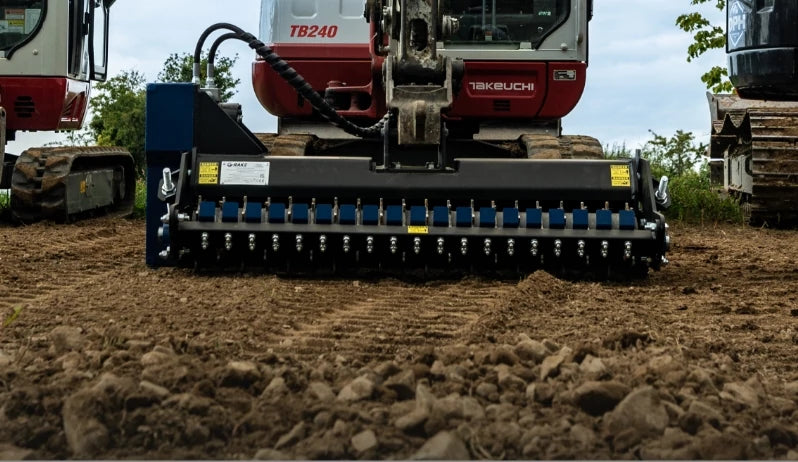 G-Rake Excavator Landscape Rakes – TaskpowerNZ
