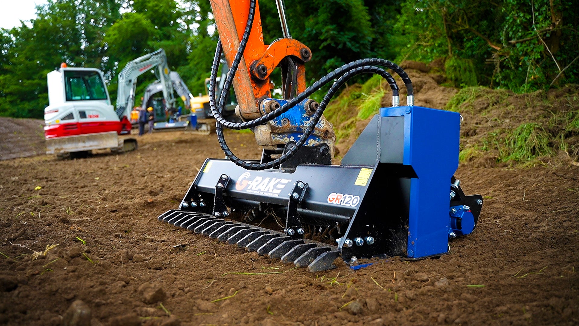 G-Rake GR120 Landscape Rake - ON SALE