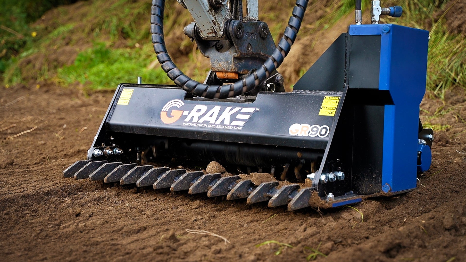 G-Rake Excavator Landscape Rakes – TaskpowerNZ