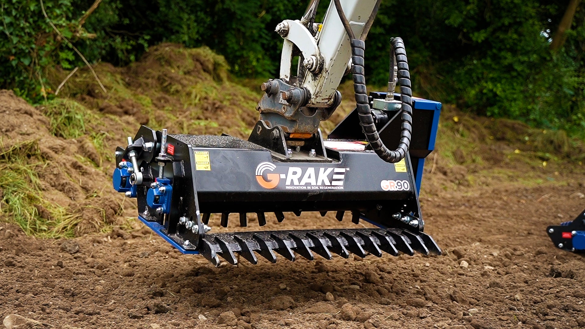 G-Rake Excavator Landscape Rakes – TaskpowerNZ