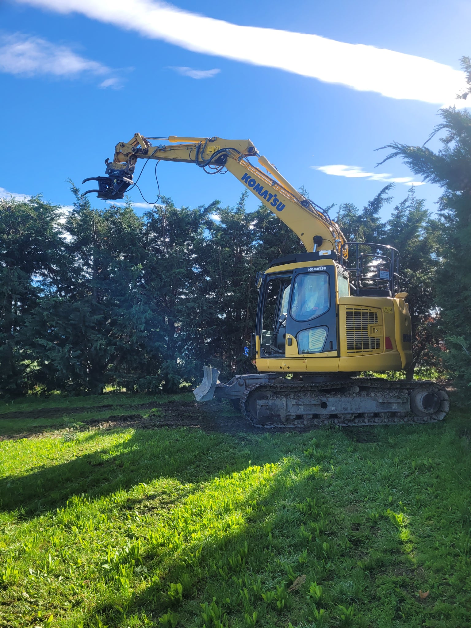 JAK 250 Tree Shear For 5 12T Excavators TaskpowerNZ jak-250-tree-shear-for-5-12t-excavators-taskpowernz