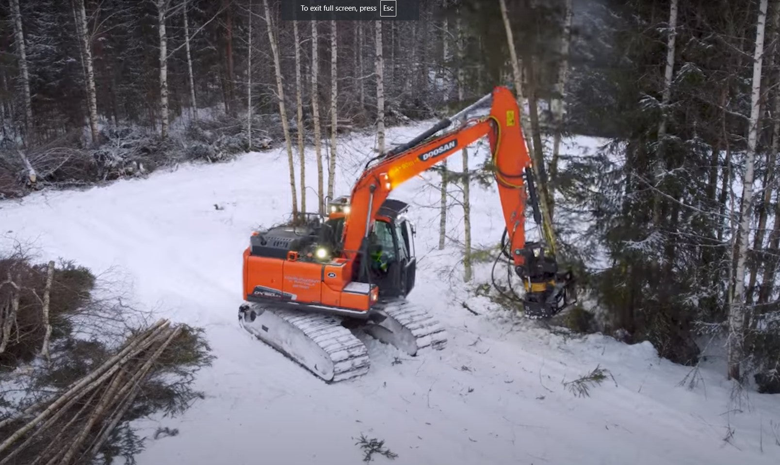 JAK-400C 400mm Fixed Tree Shear