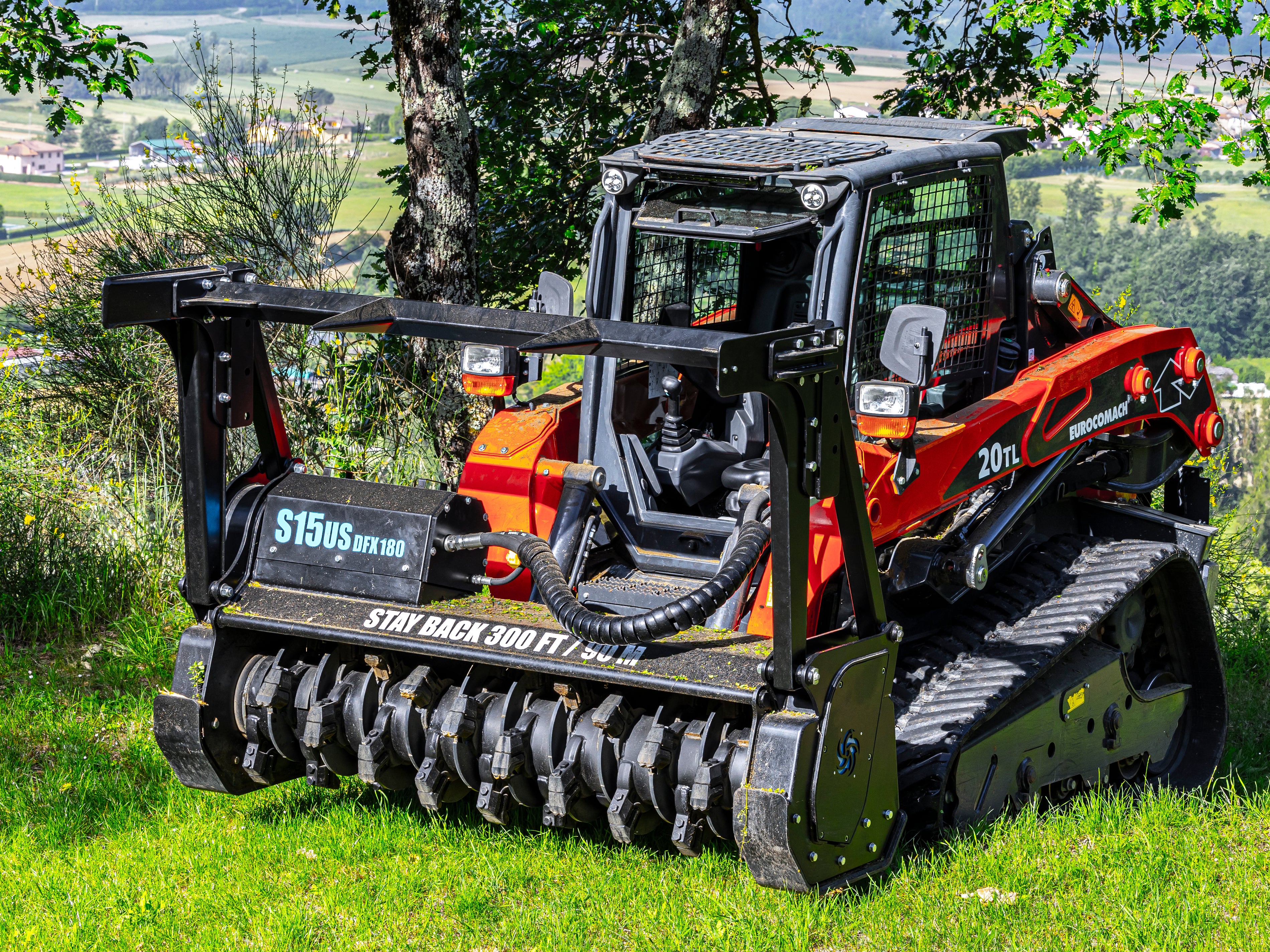 FEMAC S15US Heavy Duty Skidsteer Mulcher