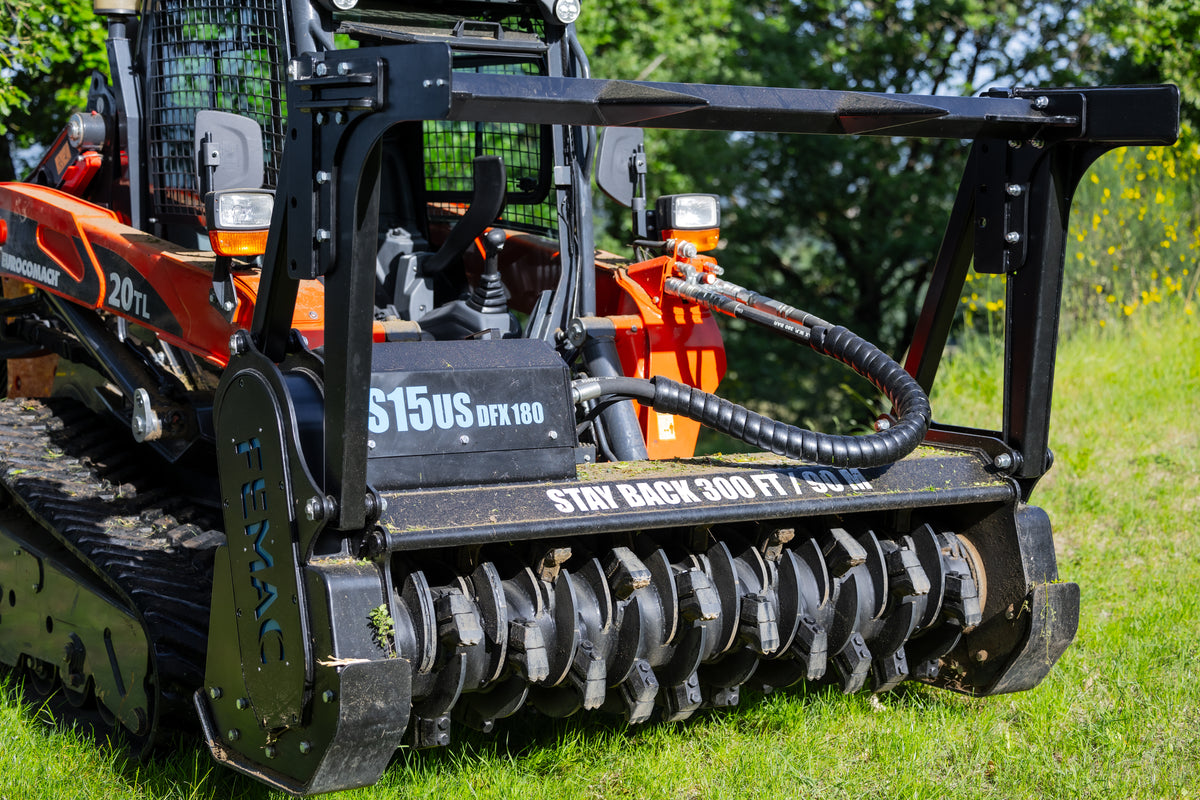 FEMAC S15US Heavy Duty Skidsteer Mulcher