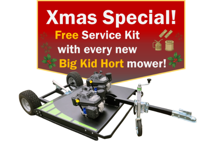 Smokey Goat 1200 Big Kid Hort Topper Mower