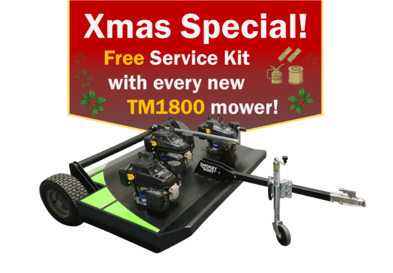 Smokey Goat TM1800 Topper Mower