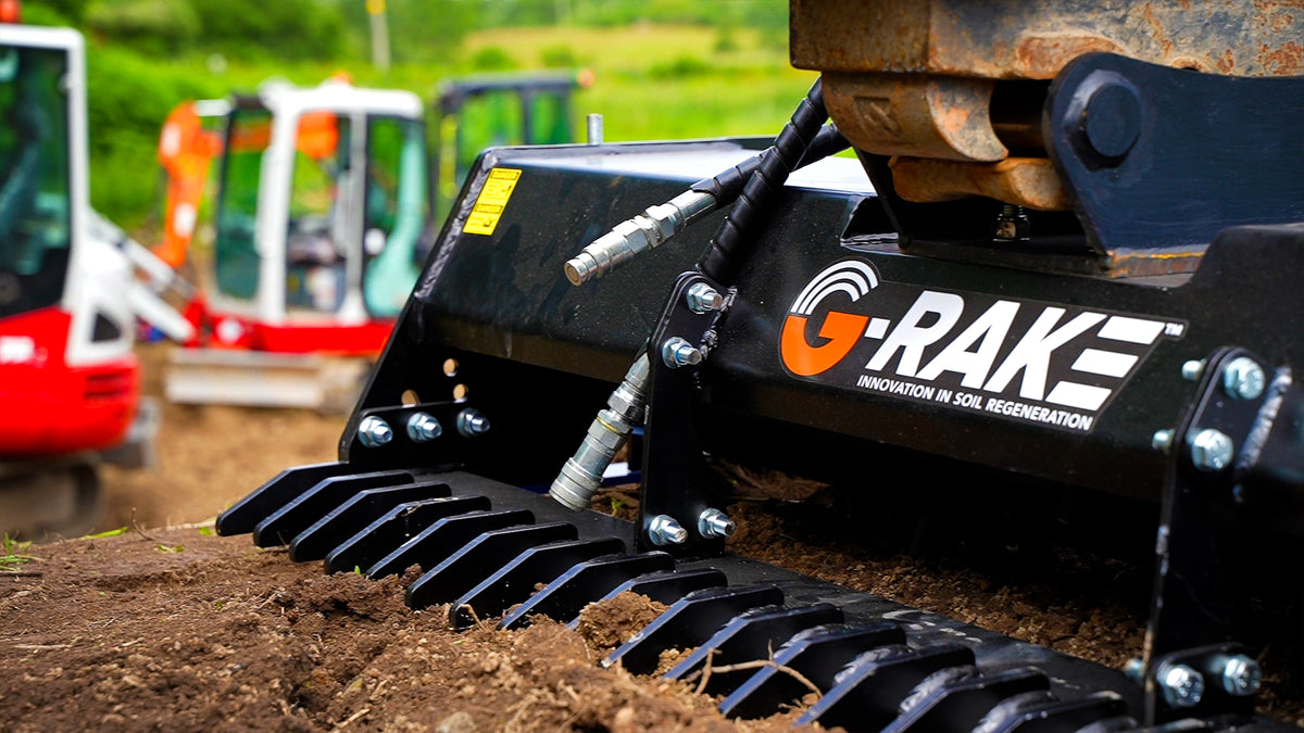 G-Rake Excavator Landscape Rakes – TaskpowerNZ
