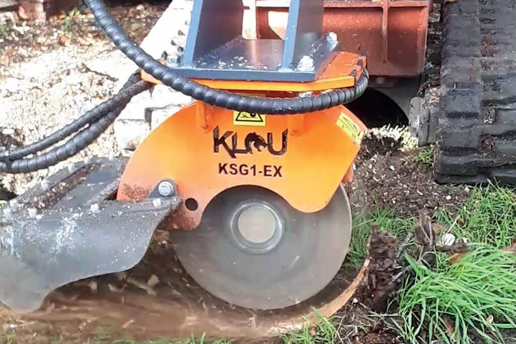 Klou KSG Excavator Stump Grinder