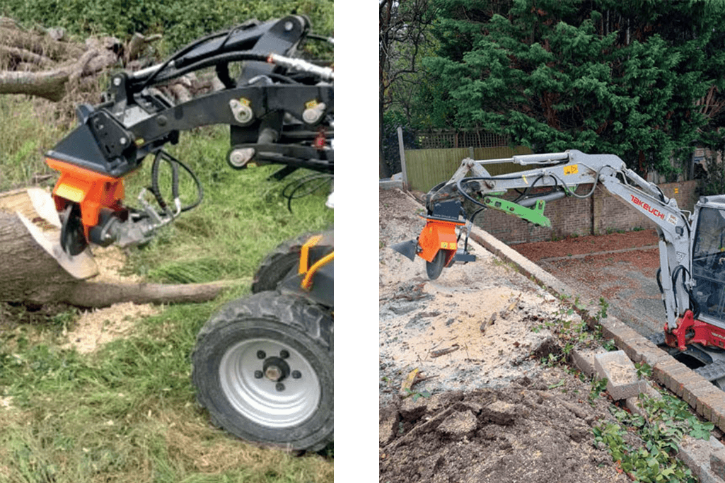 Klou KSG Excavator Stump Grinder
