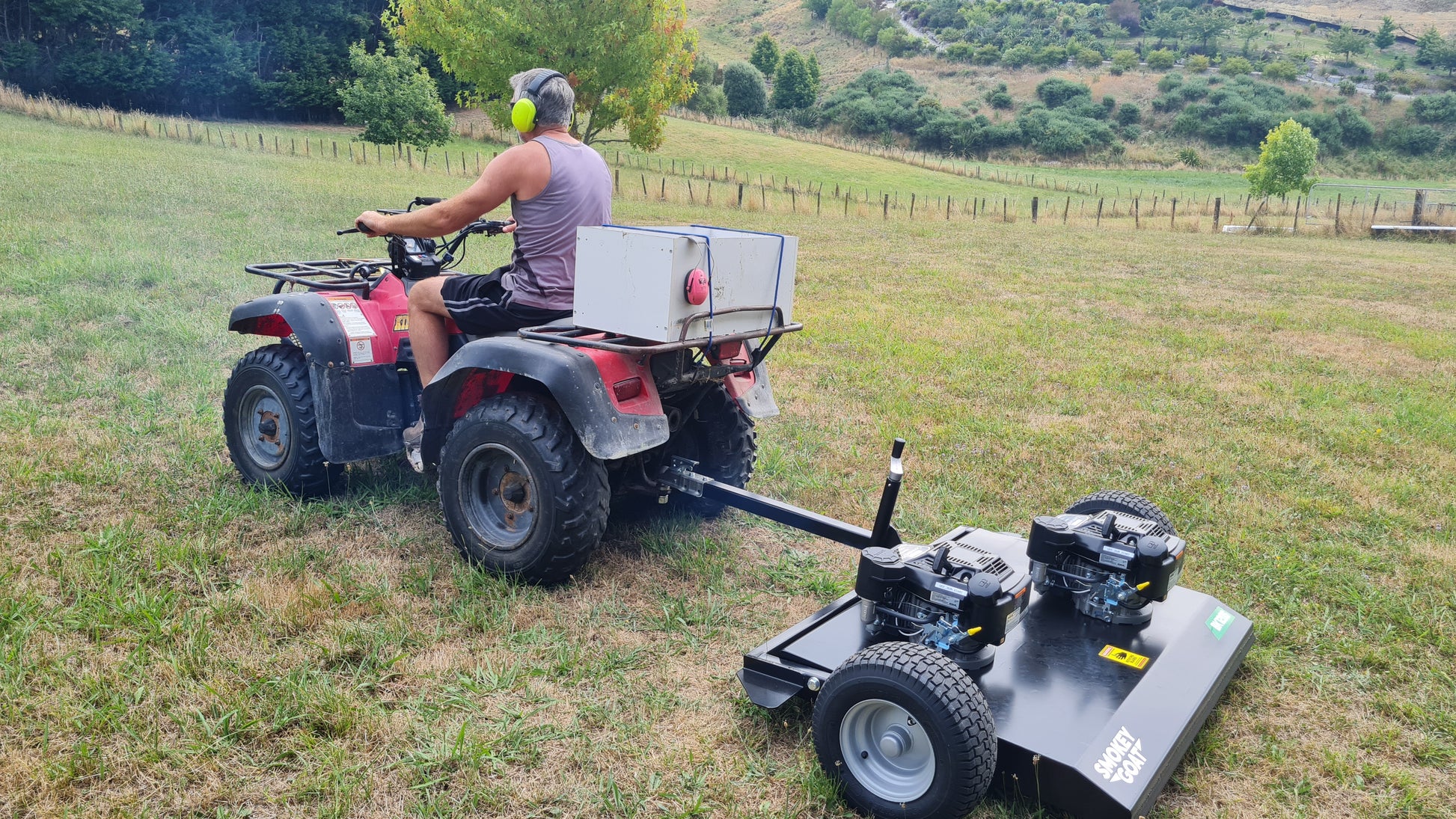 Smokey Goat 1200 Big Kid Std Topper Mower