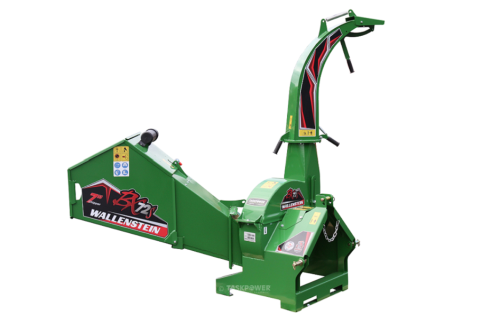 Wallenstein BX72s - 7" PTO Chipper, Gravity Feed