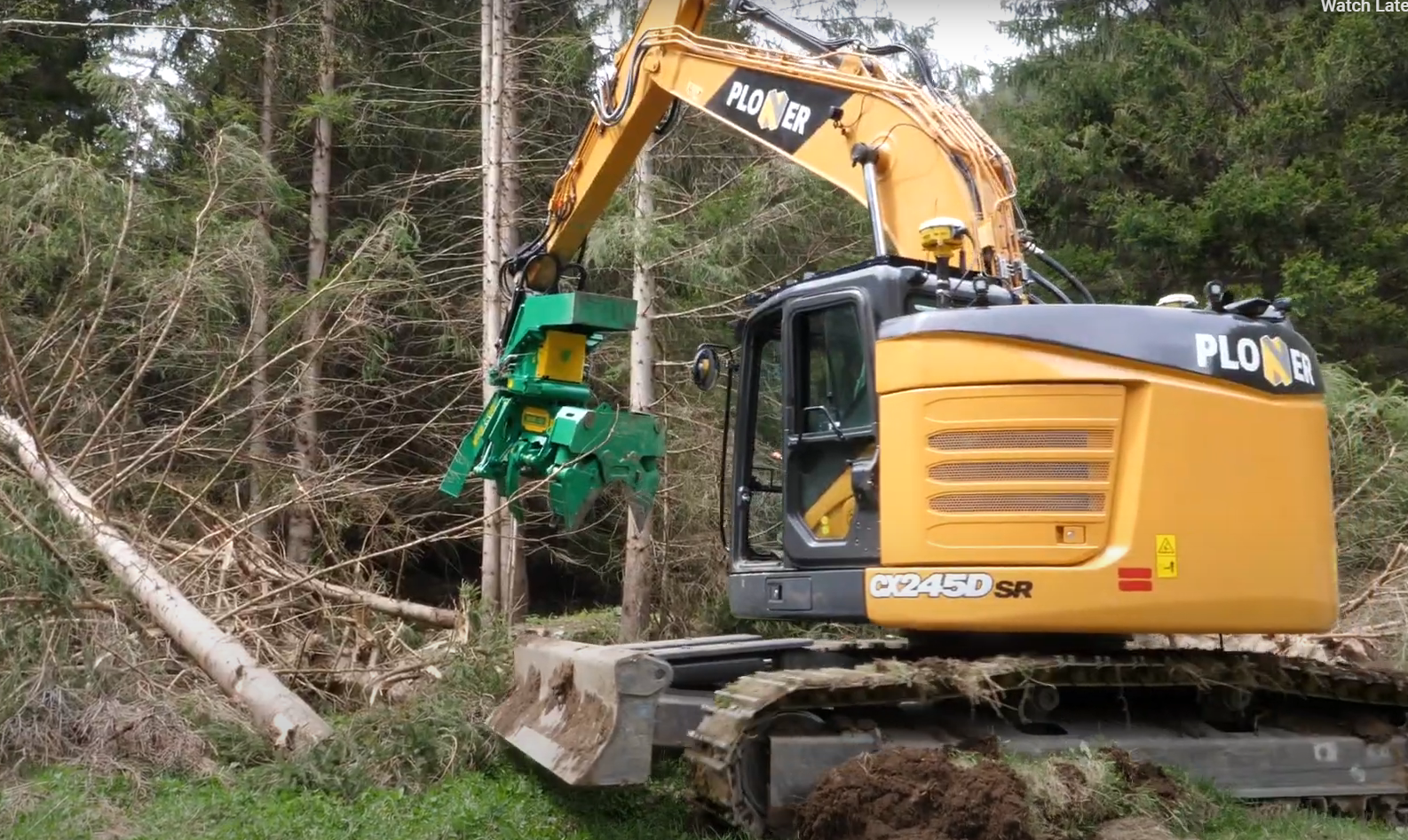 TreviBenne Wood Raptor Tree Shears - 400-550mm - 12-30T excavators