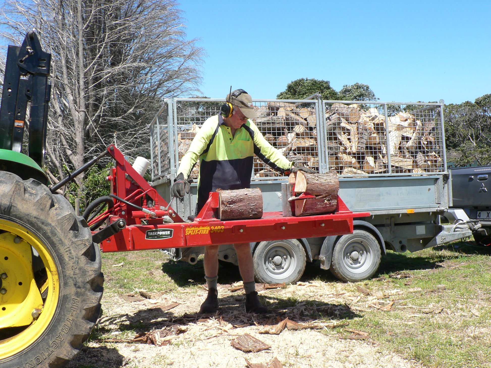 Split-Fire 3403 PTO - 3.5" ram 2&4way PTO Log Splitter