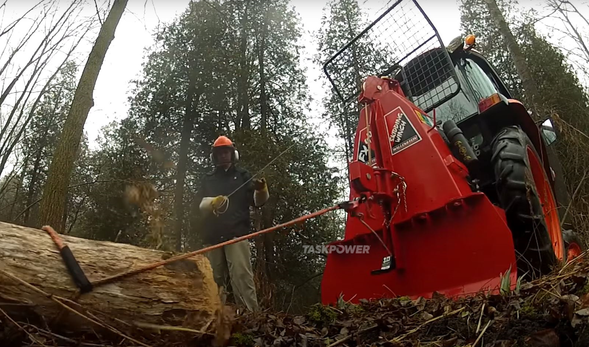 Wallenstein FX110 Skidding Winch
