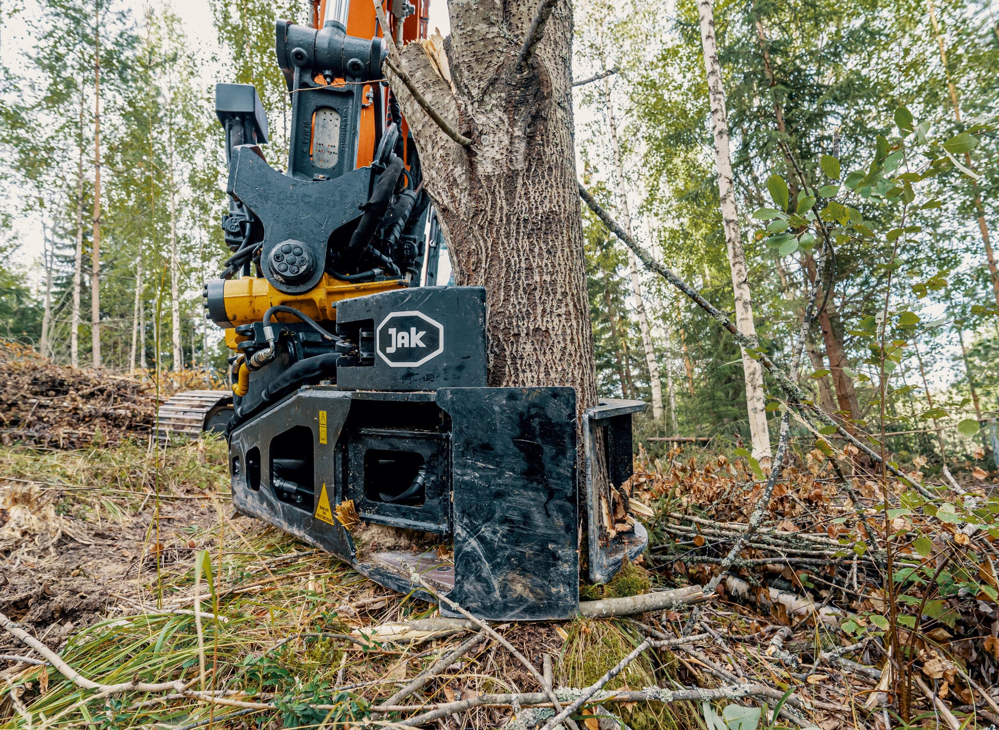 JAK300-C Tree Shear - 300mm - 6-12T excavators