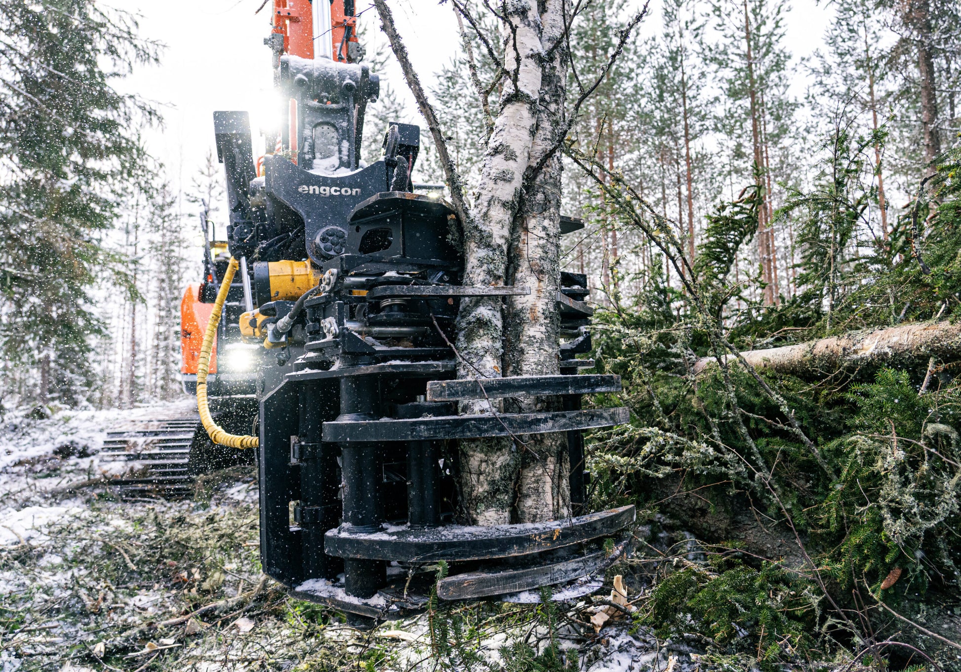 JAK300-R 300mm Rotating Tree Shear