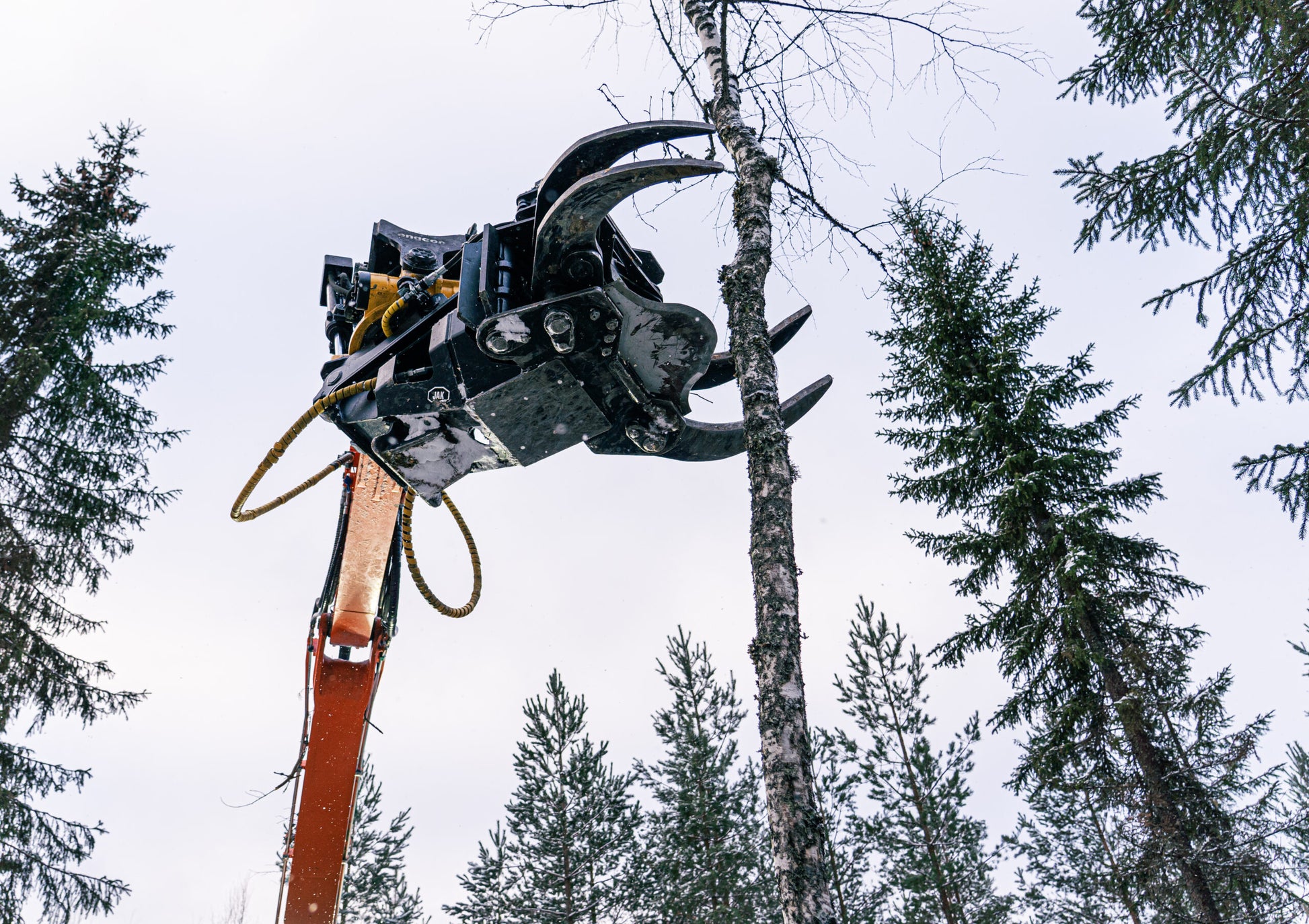 JAK300-R 300mm Rotating Tree Shear
